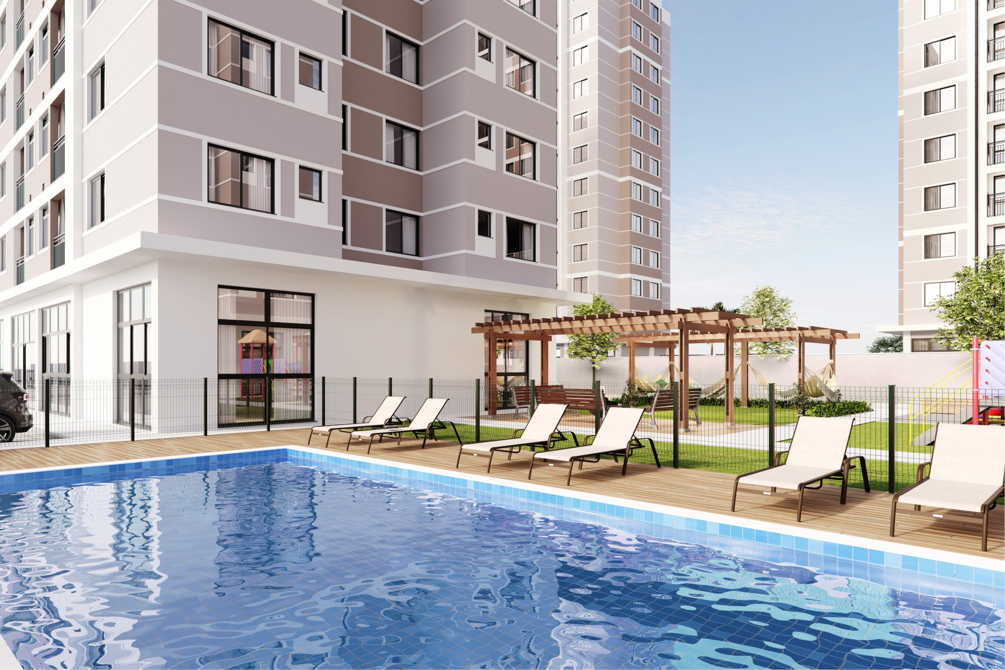 Piscina do Novo Prado Araucária